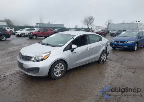 2014 Kia Rio Lx from USA, damaged, VIN KNADM4A37E6368148